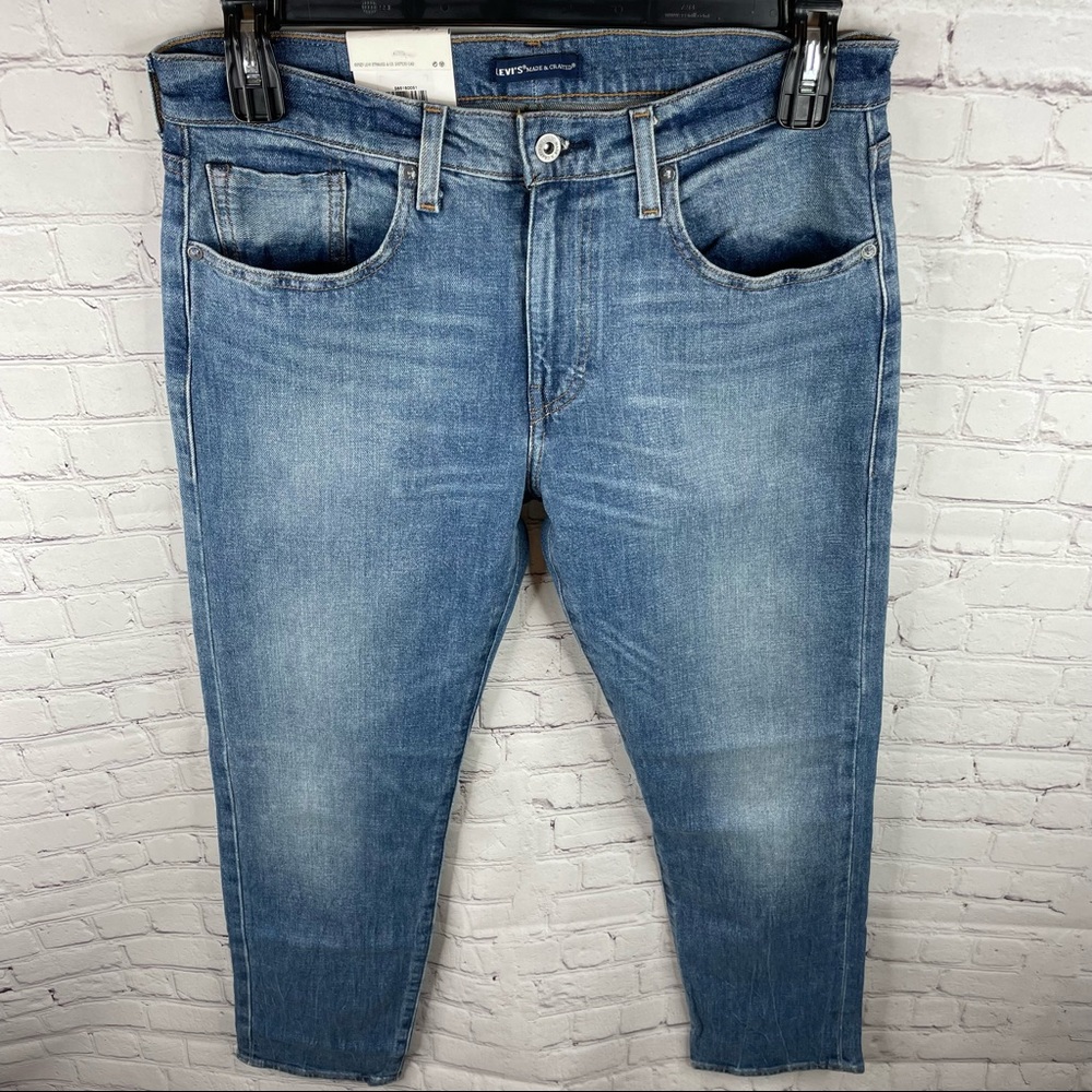 LEVI'S Made & Crafted 502 Selvedge Denim Taper Jeans -Tencel X Refibra- - Picture 3 of 16